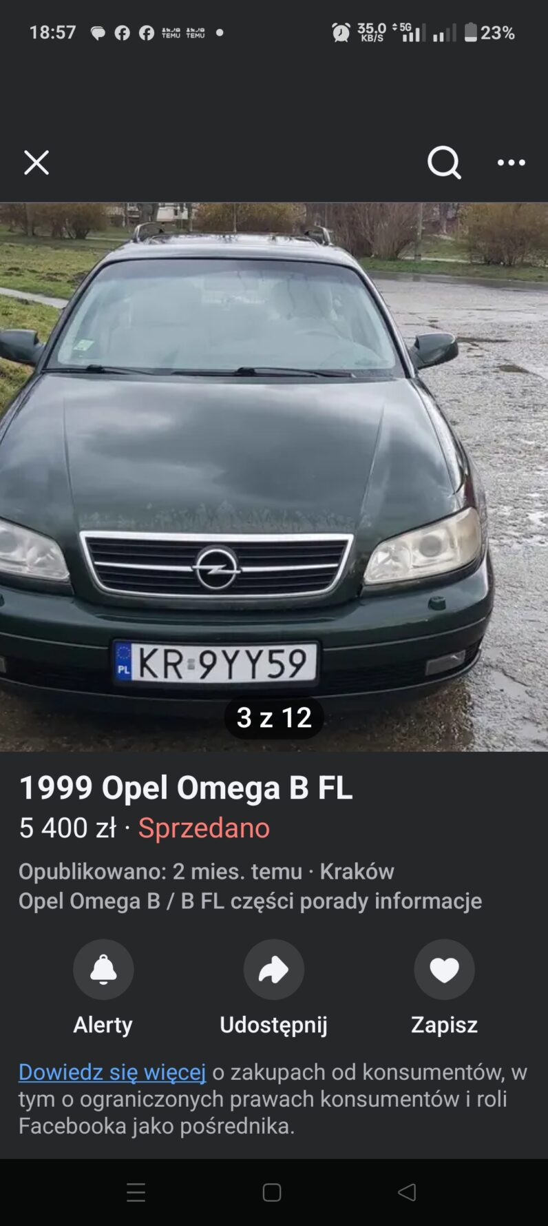 
								Opel Omega 1999 full									