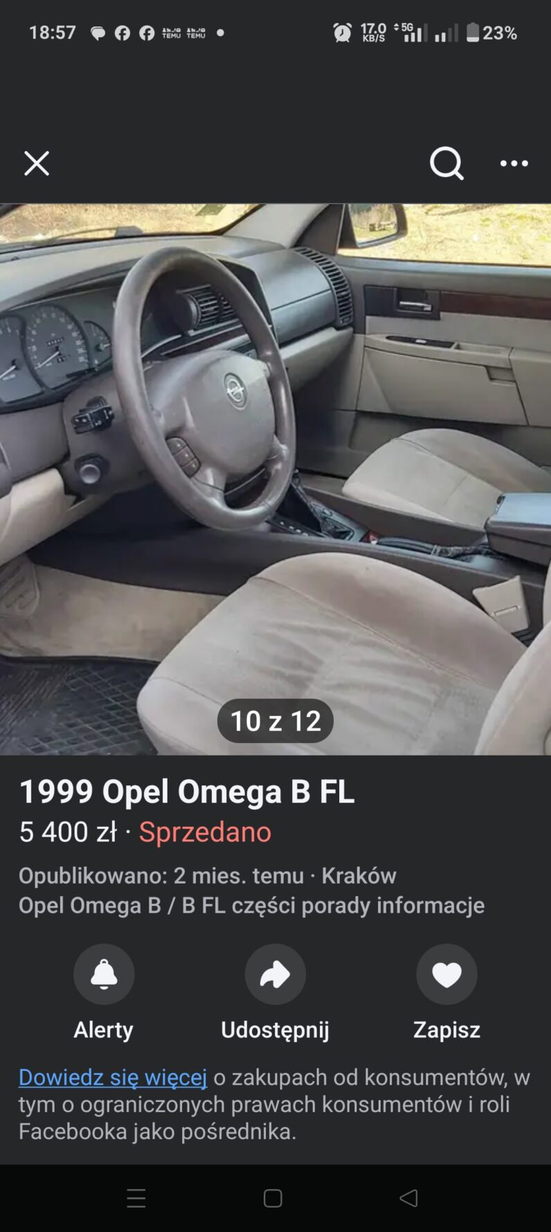 
								Opel Omega 1999 full									